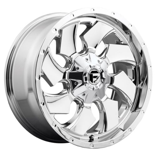 Fuel Cleaver D573 22x12 6x135/6x139.7 -44 ET 106.1 CB Chrome (D57322209847)