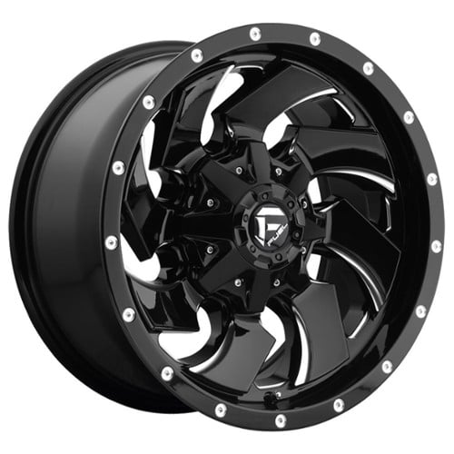 Fuel Cleaver D574 17x9 5x114.3/5x127 -12 ET 78.1 CB Gloss Black & Milled (D57417902645)