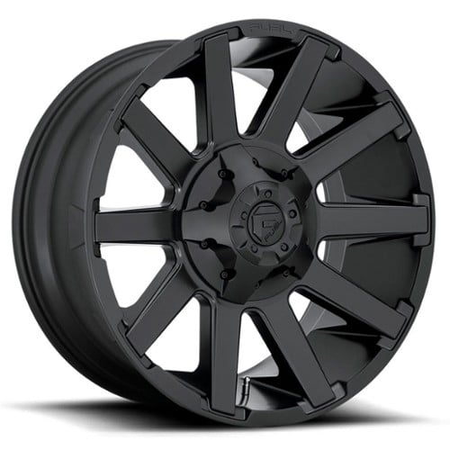 Fuel Contra D437 18x9 6x135/6x139.7 -12 ET 106.1 CB Satin Black (D43718909845)