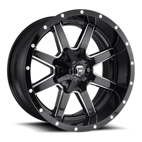 Fuel Maverick D610 18x9 8x180 1 ET 124.2 CB Gloss Black/Milled (D61018901850)