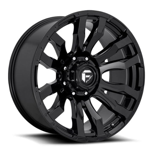 Fuel Blitz D675 20x9 5x127 1 ET 71.5 CB Gloss Black (D67520907550US)