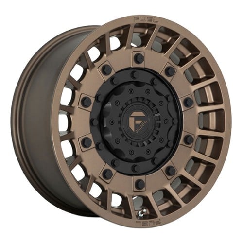 Fuel D725 Militia 17x9 6x135/6x139.7 1 ET 106.1 CB Matte Bronze and Black (D72517909850)