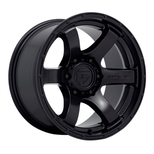 Fuel D766 Rush 18x9 5x127 -12 ET 71.5 CB Satin Black (D76618907545)