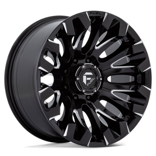 Fuel D828 Quake 18x9 5x139.7 1 ET 78.1 CB Gloss Black Milled (D8281890B450)