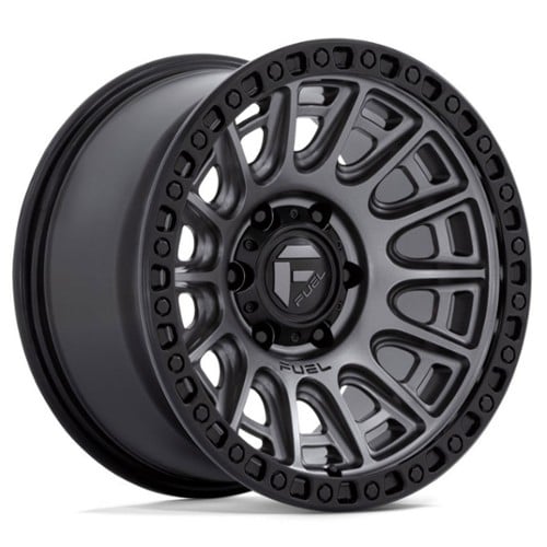 Fuel Cycle D835 17x8.5 5x120 34 ET 65.1 CB Matte Gunmetal w/Black Ring (D8351785G460)