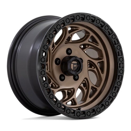 Fuel D841 Runner OR 15x10 5x139.7 -43 ET 108 CB Bronze w/Black Ring (D84115008537)