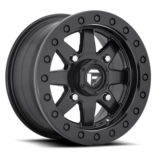 Fuel UTV D936 Maverick Beadlock 14x7 4x137 38 ET 110.1 CB Matte Black (D9361470A654)