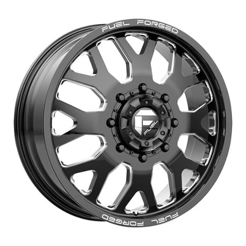 Fuel Mono DE192 Dually Front 22x8.5 10x225 105 ET 170.1 CB Black Milled (DE192282A9)