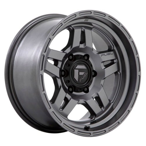 Fuel Oxide D801 17x8.5 5x127 -10 ET 71.5 CB Matte Gunmetal (D80117857545)