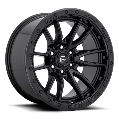 Fuel Rebel D679 16x8 6x139.7 1 ET 106.1 CB Matte Black (D67916808445)