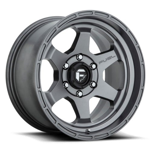 Fuel Shok D665 17x9 5x127 -12 ET 71.5 CB Matte Gunmetal (D66517907545)