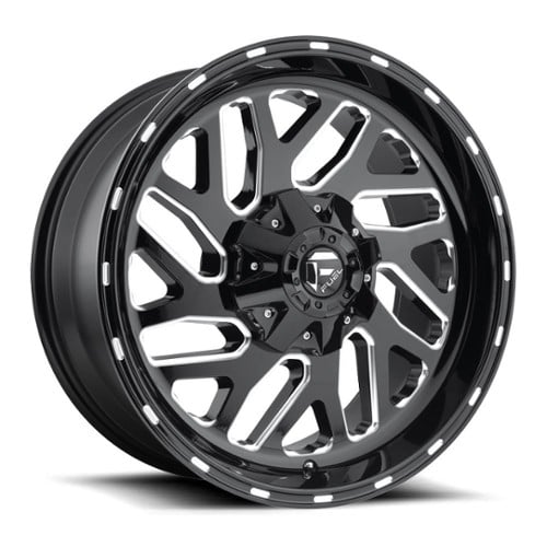 Fuel Triton D581 24x12 5x127/5x139.7 -44 ET 87.1 CB Gloss Black Milled (D58124205747)