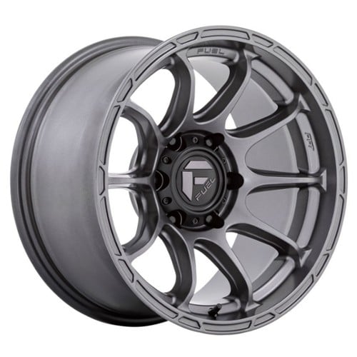 Fuel Variant D793 17x9 5x127 -12 ET 71.5 CB Matte Gunmetal (D79317907545)