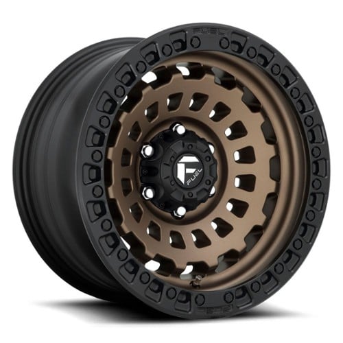 Fuel Zephyr D634 17x9 5x127 1 ET 71.5 CB Matte Bronze / Black (D63417907550)