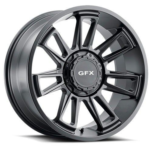 GFX TR21 18x9 5x127 12 ET 78.3 CB Matte Black (T21890500912MB)