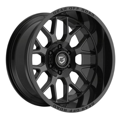 Gear Off Road 763B Raid 18x9 5x127 10 ET 71.5 CB Gloss Black (763B-8907310)