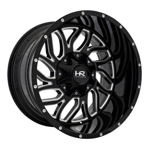 Hardrock Offroad H707 Destroyer 20x10 5x150/5x139.7 -19 ET 110.3 CB Gloss Black Milled (H707-201097119GBM)