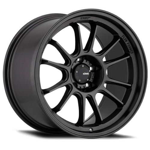 Konig Hypergram 15x7.5 4x100 35 ET 73.1 CB Matte Black (HG75100355)