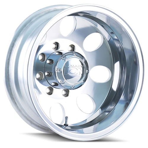 Ion Alloy 167 Dually Rear 16x6 8x170 -125 ET 130.2 CB Polished (167-6670RP)