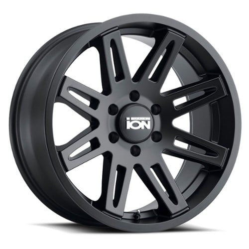 Ion Alloy 142 18x9 5x127 0 ET 78.1 CB Matte Black (142-8973MB)