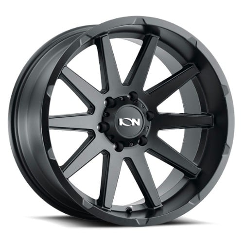 Ion Alloy 143 17x9 6x135 -12 ET 87.1 CB Matte Black (143-7936MB)