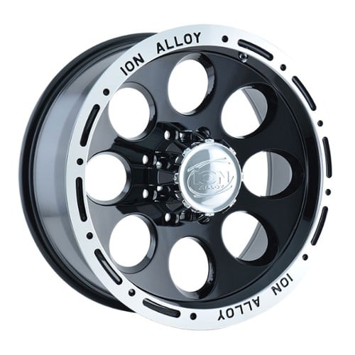 Ion Alloy 174 15x8 5x120.65 -27 ET 83.8 CB Black Beadlock (174-5861B)