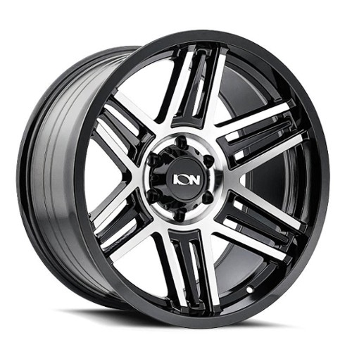 Ion Alloy 147 17x9 5x127 0 ET 78.1 CB Black Machined (147-7973BM0)