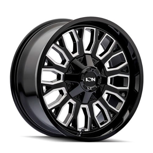 Ion Alloy 152 20x9 5x127/5x139.7 0 ET 87.1 CB Gloss Black Milled (152-2952M)