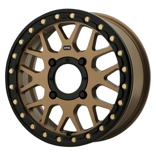 KMC UTV KS235 Grenade Beadlock 15x7 4x110 10 ET 86 CB Satin Bronze (KS23557040610)