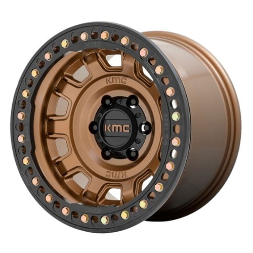 KMC KM236 Tank 17x9 5x127 -38 ET 71.5 CB Matte Bronze (KM23679050638N)