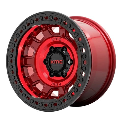 KMC KM236 Tank 17x9 5x127 -38 ET 71.5 CB Candy Red (KM23679050938N)