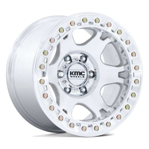 KMC KM238 VI Beadlock 20x10 Blank 5 Lug -48 ET 108 CB Machined (KM238DX20100L48N)