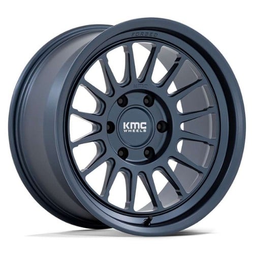 KMC KM447 Impact Forged 18x9 6x139.7 -12 ET 106.1 CB Blue (KM447LX18906812N)