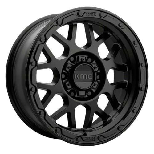 KMC KM535 Grenade Offroad 17x8.5 5x127 0 ET 78.3 CB Matte Black (KM53578550700)