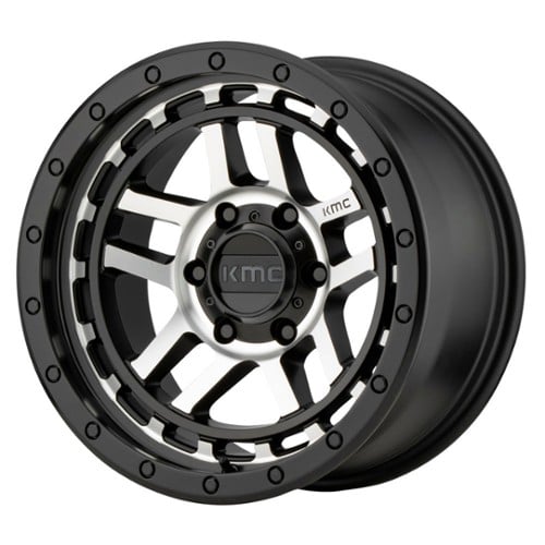 KMC KM540 Recon 17x8.5 6x120 18 ET 66.9 CB Satin Black Machined (KM54078577518)