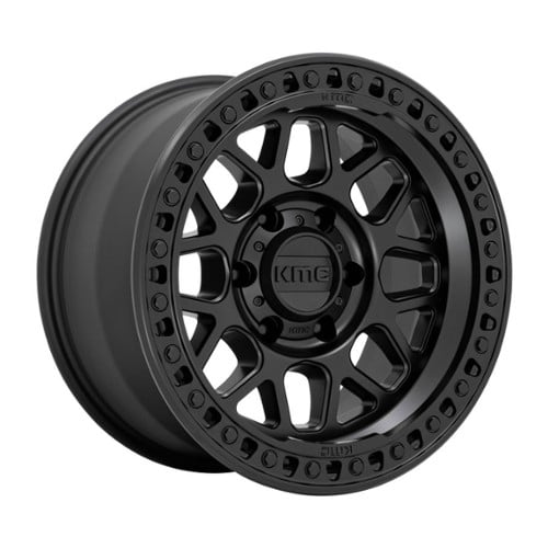 KMC KM549 GRS 17x8.5 6x120 0 ET 66.9 CB Satin Black (KM54978577700)