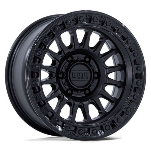 KMC KM552 IMS 17x8.5 5x127 -10 ET 71.5 CB Double Black (KM552MB17855010N)