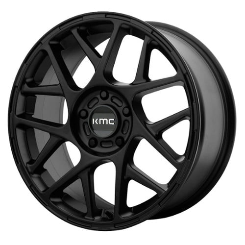 KMC KM708 Bully 17x8 5x110 38 ET 72.56 CB Satin Black (KM70878042738)