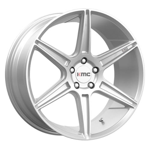 KMC KM711 Prism 20x10.5 5x112 35 ET 66.6 CB Brushed Silver (KM71120557435)