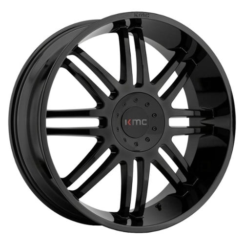 KMC KM714 Regulator 22x9.5 5x114.3/5x120 30 ET 74.1 CB Gloss Black (KM71422917330)