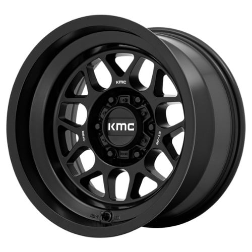 KMC KM725 Terra 16x8 6x139.7 0 ET 106.1 CB Satin Black (KM725MX16806800)