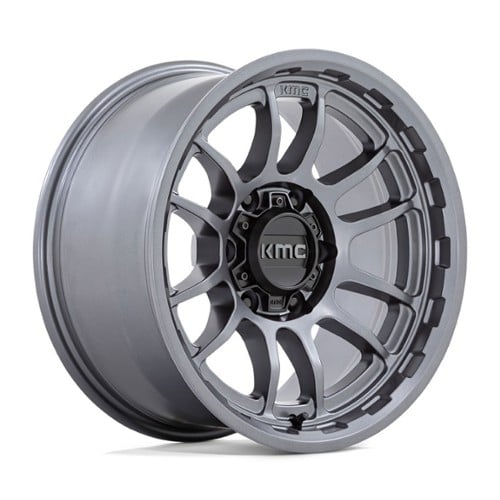 KMC KM727 Wrath 17x8.5 5x127 -10 ET 71.5 CB Matte Anthracite (KM727AX17855010N)