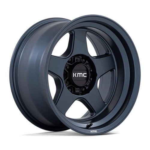 KMC KM728 Lobo 17x8.5 6x120 -10 ET 66.9 CB Metallic Blue (KM728LX17857710N)