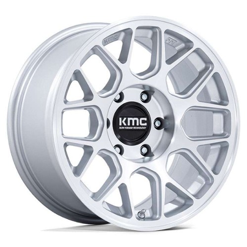 KMC KM730 Hatchet 17x8.5 5x127 -10 ET 71.5 CB Silver (KM730SD17855010N)