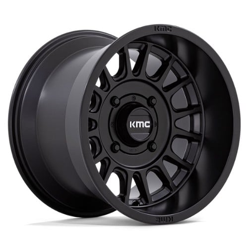 KMC UTV KS138 Impact 15x7 4x137 10 ET 96 CB Satin Black (KS138MX15704810)