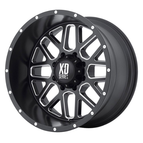 XD Series XD820 Grenade 16x7 6x130 42 ET 84.1 CB Satin Black Milled (XD82067038942)