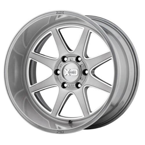 XD Series XD844 Pike 20x9 6x139.7 18 ET 106.3 CB Titanium Brushed Milled (XD84429068618)