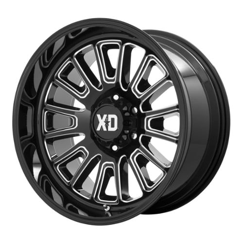 XD Series XD864 Rover 20x9 5x127 0 ET 71.5 CB Gloss Black Milled (XD86429050300)