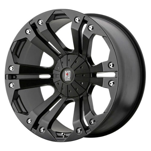 XD Series XD778 Monster 18x9 5x114.3/5x127 35 ET 72.56 CB Matte Black (XD77889054735)