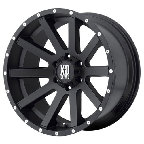 XD Series XD818 Heist 20x10 5x127 -24 ET 78.3 CB Satin Black (XD81821050724N)